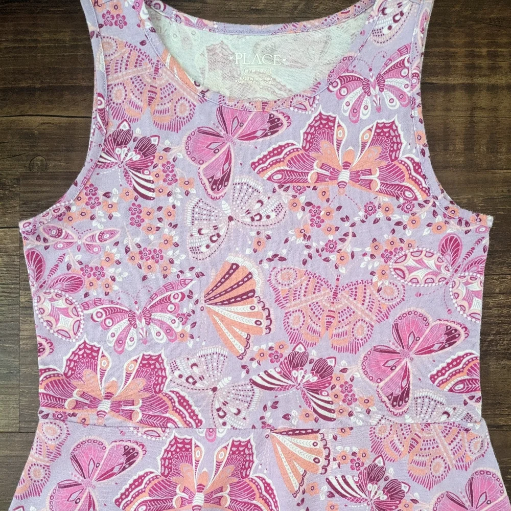 Children's Place Purple Butterfly Dress